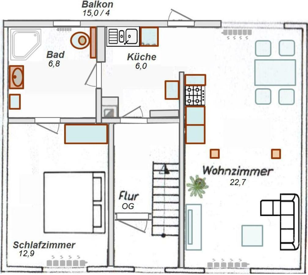 Ferienwohnung Schreiberstrasse 베르니게로데 외부 사진
